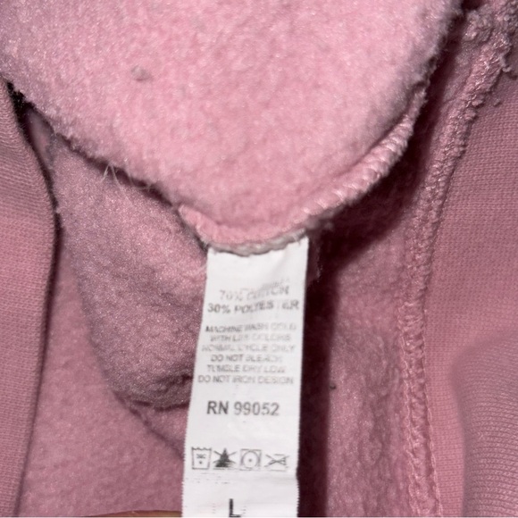Glossier Pink Hoodie Large - Picture 8 of 10